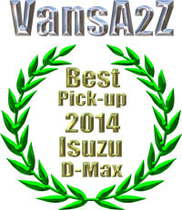 D-Max élu pick-up 2014