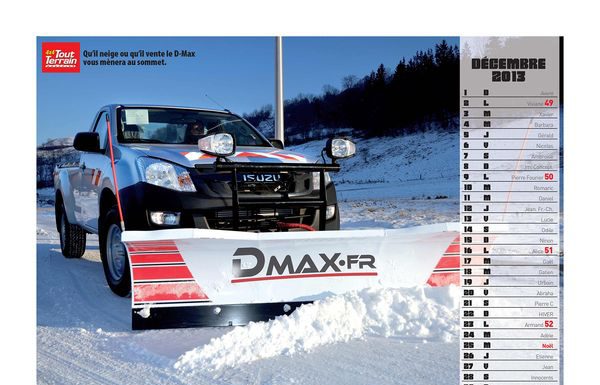 Le calendrier 2014 Dmax.fr est arrivé, et il est téléchargeable gratuitement !