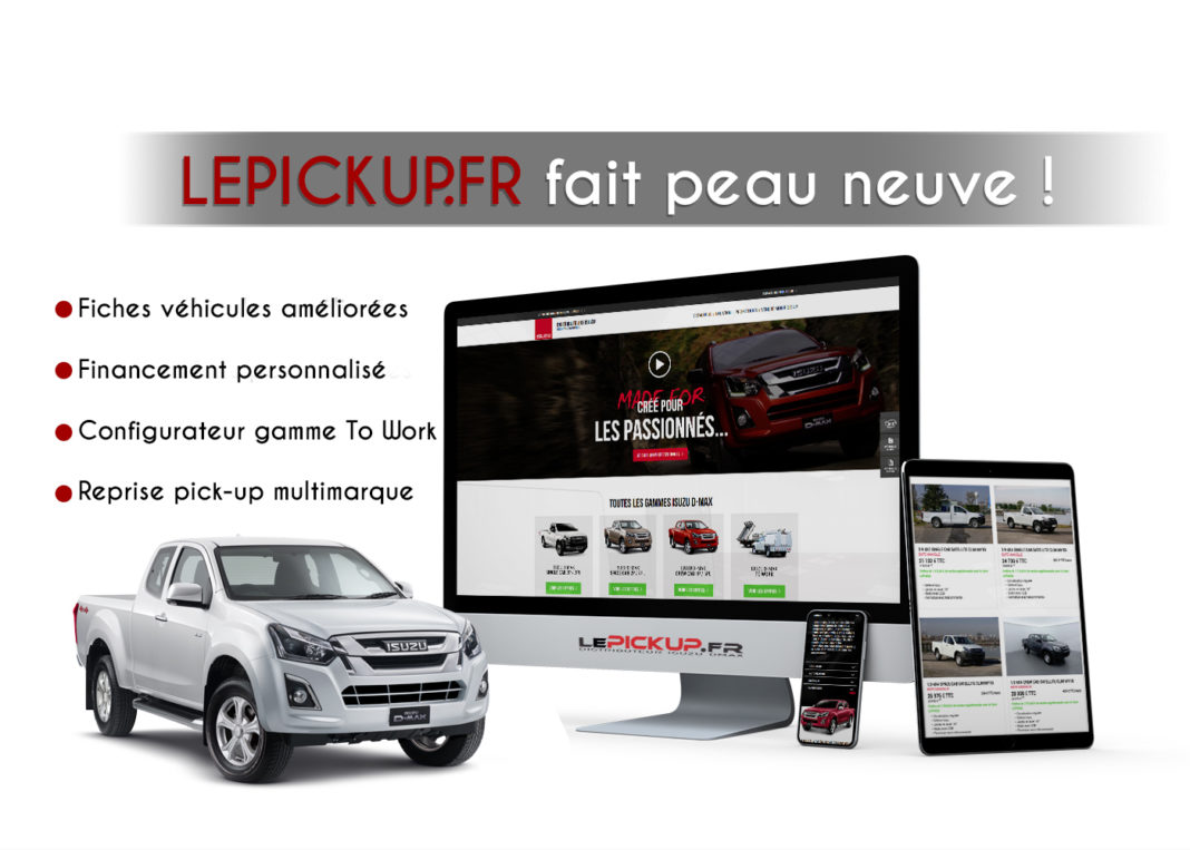 nouveau site lepickup -lancement