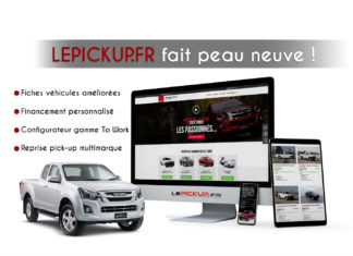 Nouveau site lepickup.fr – Votre nouveau D-max n’est qu’à un clic nouveau site lepickup -lancement
