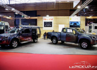 ISUZU et ses pick-up D-MAX présents sur le salon du cheval de Lyon