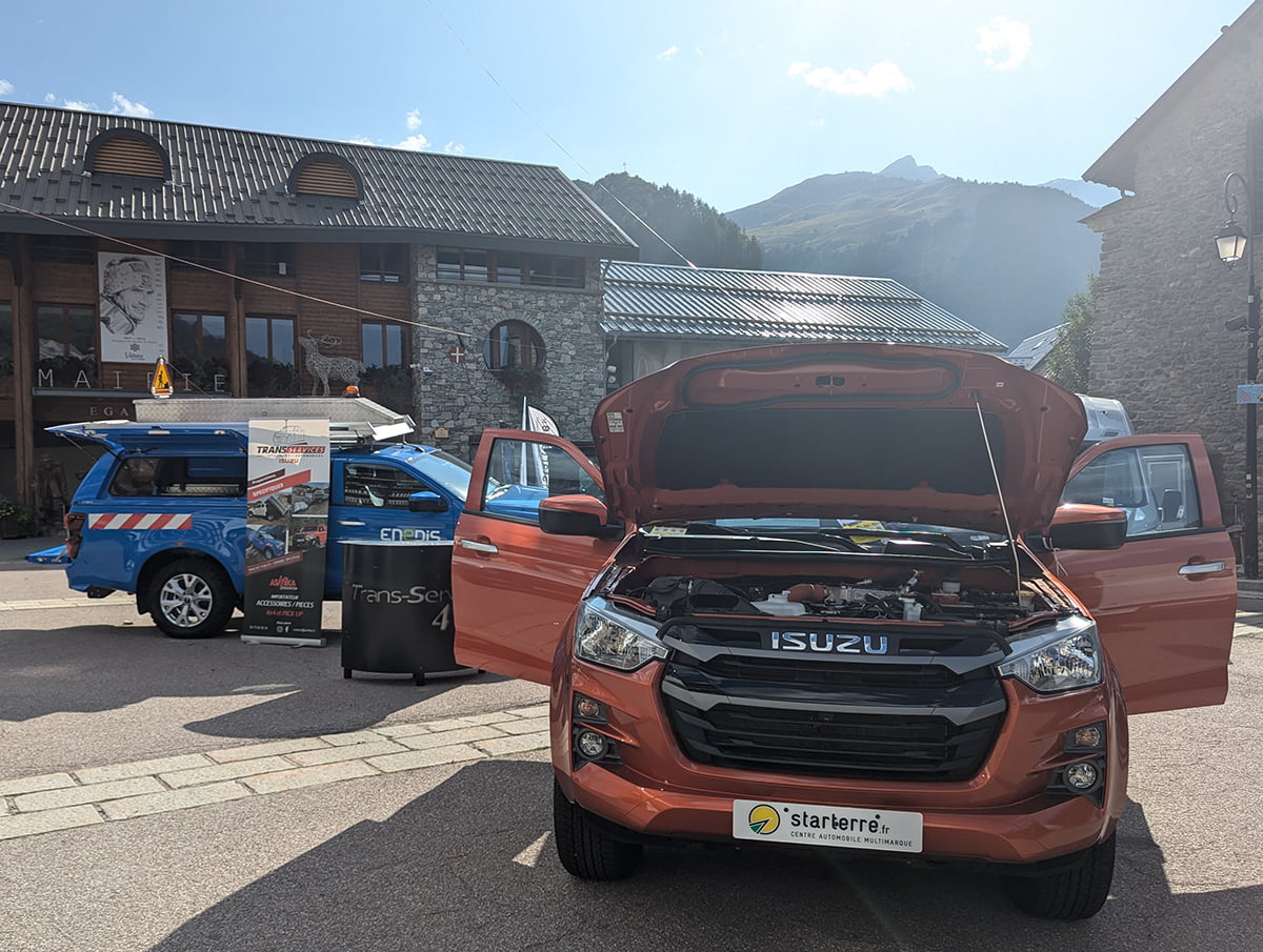 Isuzu-Starterre-LePickupFr-Foire-Valloire-2024 -pick-up