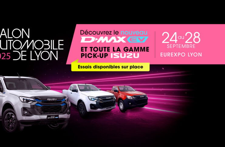 La gamme pick-up Isuzu au Salon Automobile de Lyon 2025