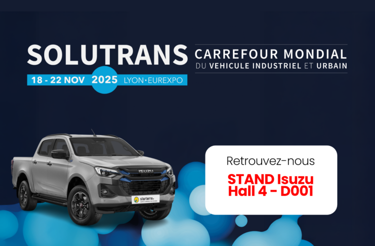 SOLUTRANS 2025 : Starterre et LePickup.fr présents sur le salon du transport routier