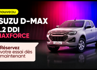Isuzu D-Max 2026 : le nouveau pick-up Isuzu évolue avec le moteur 2.2 Ddi MaxForce